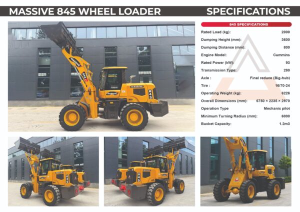 Massive 845 Wheel Loader In Jamaica